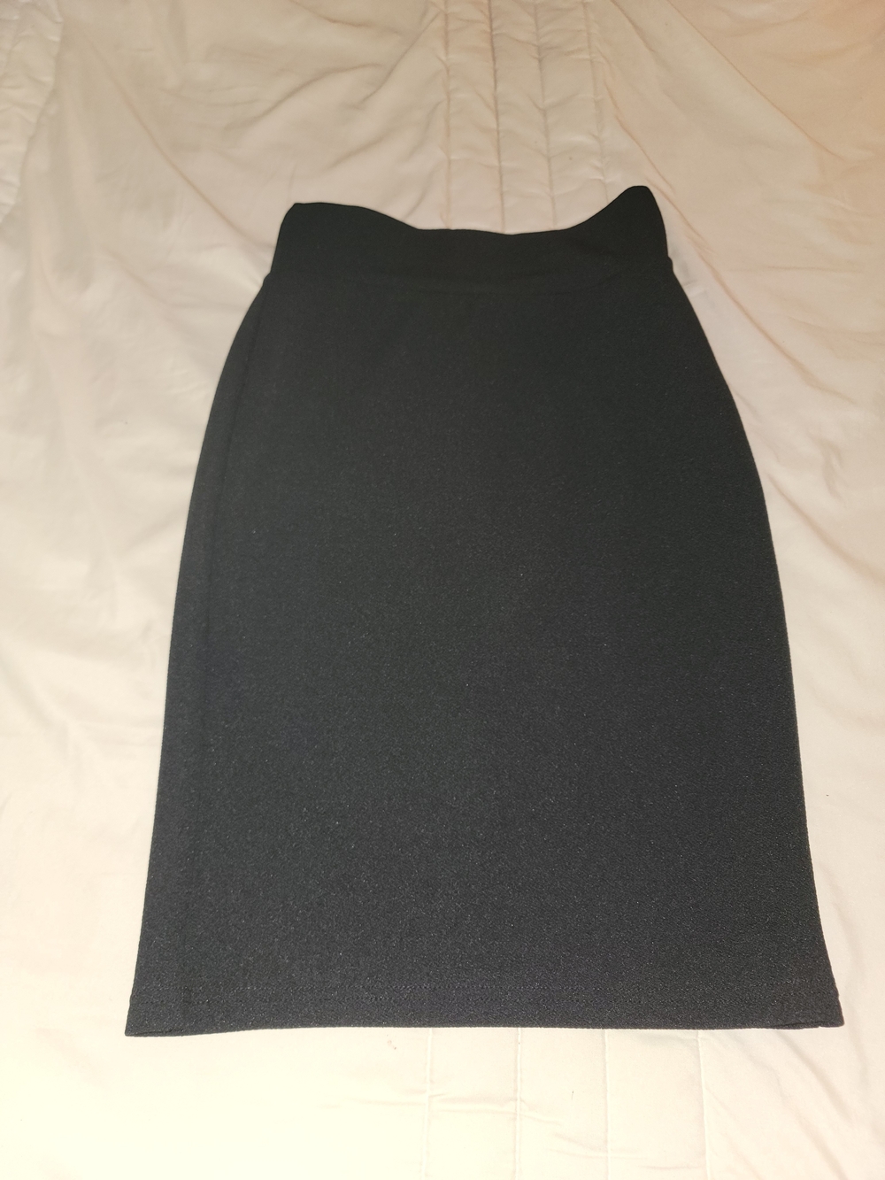 Sleek Black Women's Pencil Skirt
